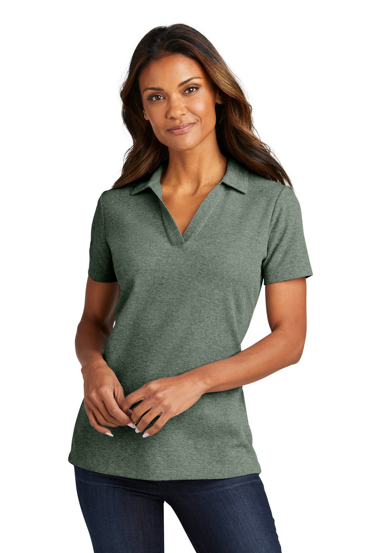 Port Authority ® Women's C-FREE ® Cotton Blend Pique Polo LK867